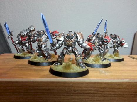 Grey Knight Terminator Squad Upgrade by LegionofOne