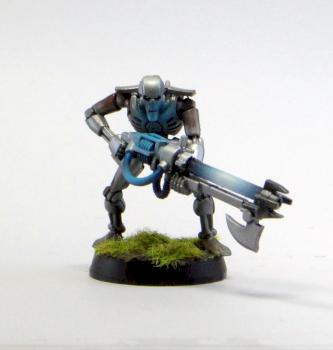 Necron Warrior by kuzao