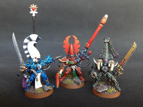 Eldar Phoenix Lords by Macheye