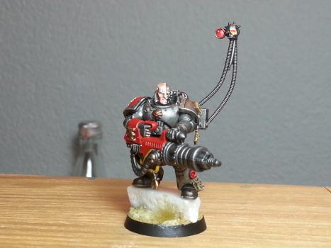 Grey Knight Techmarine (Conversion Beamer) by LegionofOne