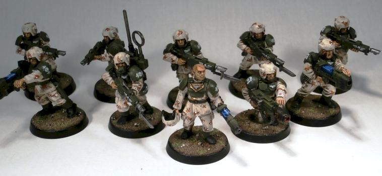 Squad 409, Imperial Guard by Elmo9141