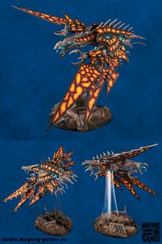 Heldrake Chaos Space Marince Undivided by MaybugM