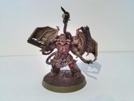 Nurgle Chaos Sorcerer in Terminator Armour by Nurgle Command