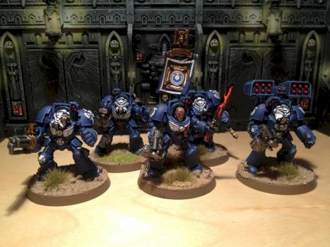 Ultramarines Tactical Terminators by Nezulius