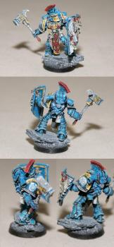Ultramarine Boarding Space Marine by Nuagegraphics