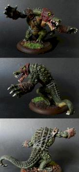 Blackhide Wrastler - Hordes minion warbeast by szym