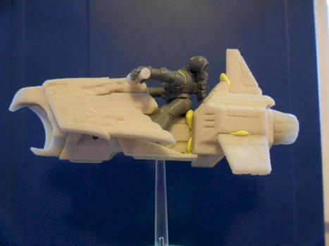 W.I.P. - Light jetbike class Honorius by PikazooCZ