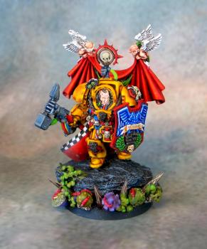 Captain Darnath Lysander, First Captain of the Imperial Fists by Tore Bolhoej