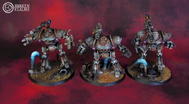 Adeptus Mechanicus Castellax Battle-automata by Awaken Realms
