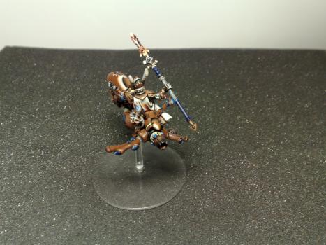 Zahr Taan Farseer on Jetbike by Kir Shadowwalker