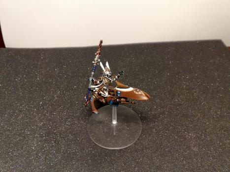 Zahr Taan Farseer on Jetbike by Kir Shadowwalker