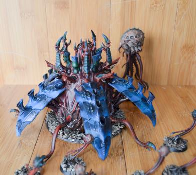 tyranid Sporocyst by bobflow