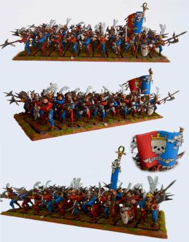 Empire state troops Altdorf halberdiers by shagai