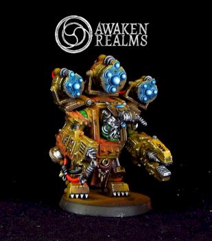 Orks Big Mek in Mega Armour by Awaken Realms