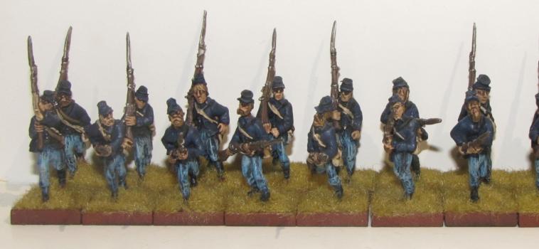 28mm Metal American Civil War Union Infantry by PrinceMcGiggle