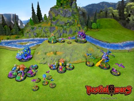 Bestialwars - Tentaculars army by bestialwars