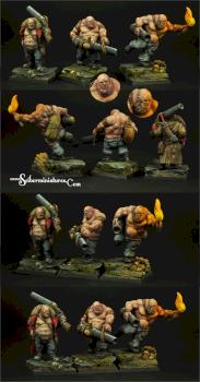 Ogres Gunners by Scibor
