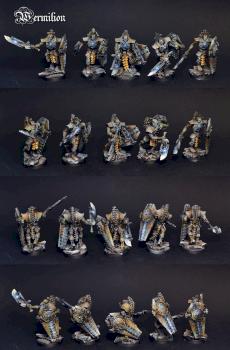Necron lychguard by Wermilion