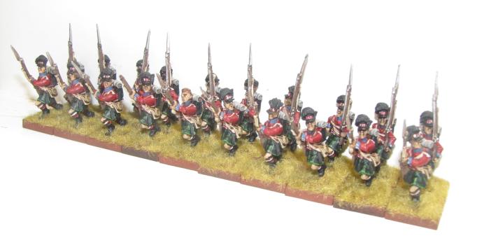 28mm Metal Napoleonic War British Highlanders by PrinceMcGiggle