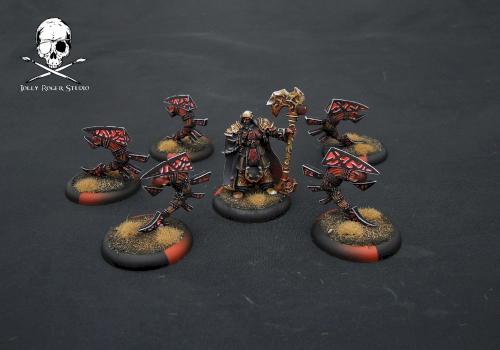 Druid Stoneward and Woldstalkers by Jolly Roger Studio