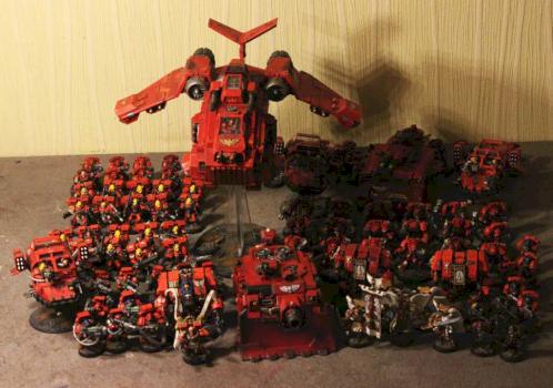 Blood Angels Army by Czopsquad