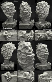 Deep One Bust by Scibor