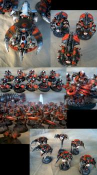 Necron army (other view) by khaine974.2 (comission)