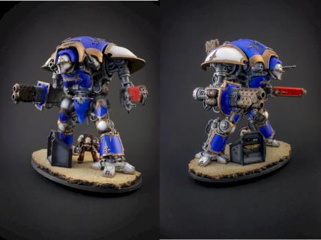 Big Blue - Imperial Knight Errant by Philbo