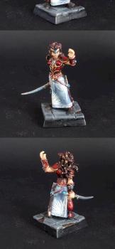 High elf swordwoman by Loki_Arkaniel