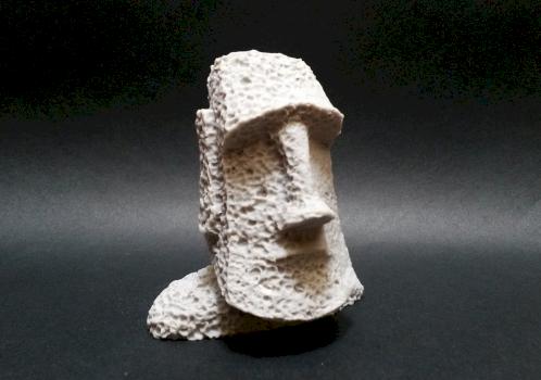Moai head by Gidran