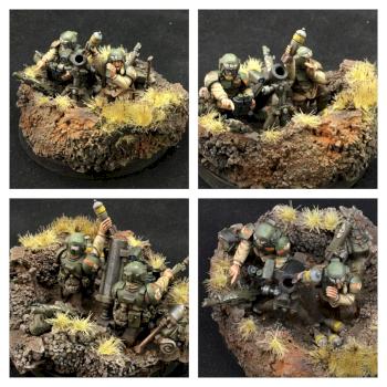 Astra Militrum Cadian Mortar Team by sschmella