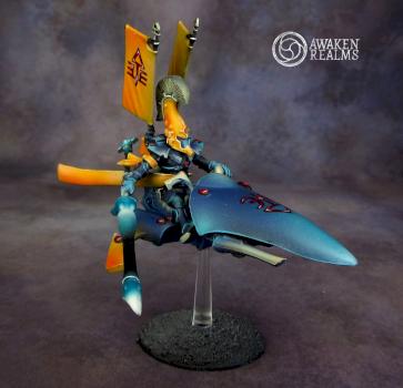 Eldar Alatoic Jetbike Autarch by Awaken Realms