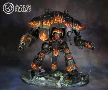 Imperial Knight Fire Legion of the Damned by Awaken Realms