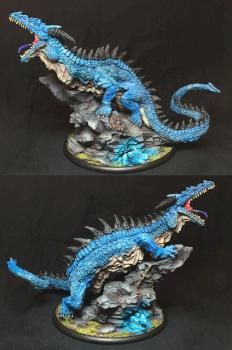 Frost Dragon by Hairy Painter
