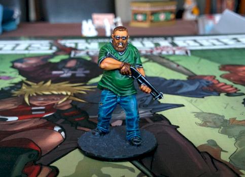 Joshua Survivor - Zombicide by Adamaro