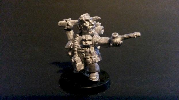 Howrith - Sci-fi Dwarf Engineer by Gidran