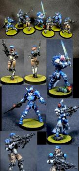 Panoceania army by khaine974.2 (comission)