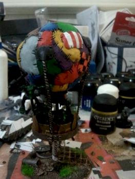 grot, gretchin, goblin, ork deffkopta scratchbuilt by Yessum