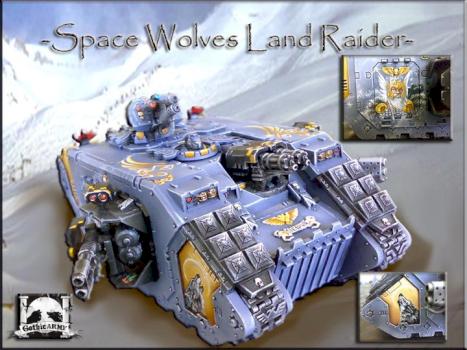 Land Raider Redentor by gothicarmy