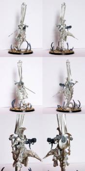 Slaanesh Lord on Deamon Steed by Slushosaur