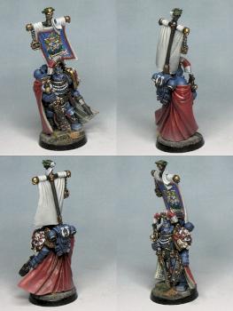 Ultramarine Captain Sicarius by winterdyne