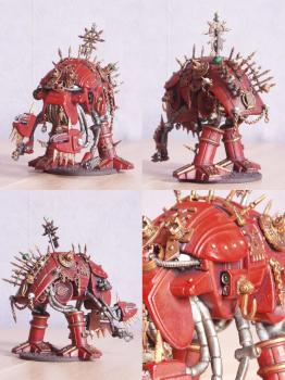 Malice the Furious Dreadlord of Khorne by Slushosaur