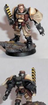 Black Templar Neophyte by Dannis