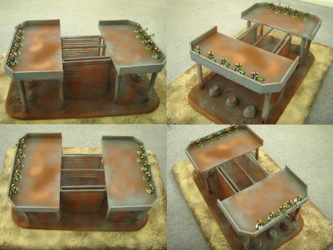 desert tower fortress by neonnecromancer