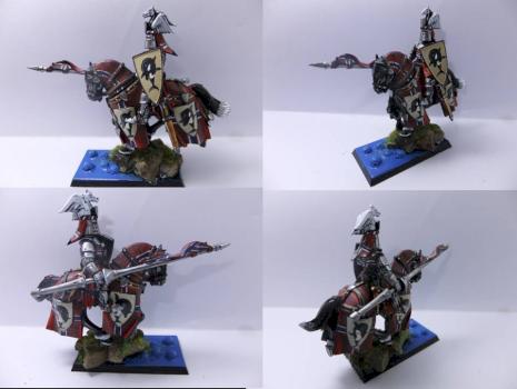 Warhammer Bretonnian Knight of Killer Whale by tinman755