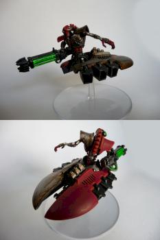 Necron Destroyer by Kooplin by Kooplin