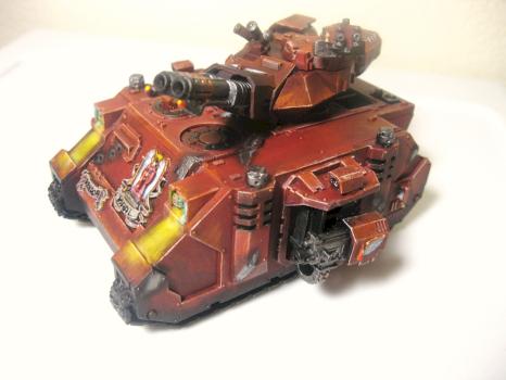 Space Marine Blood Angels Baal Predator Tank by Waaagh*Avatar