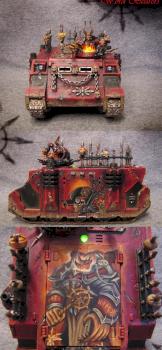 Word Bearers Rhino by Lezvie