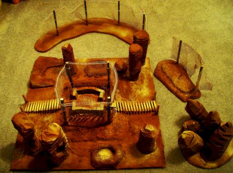 desrt fortress terrain by neonnecromancer