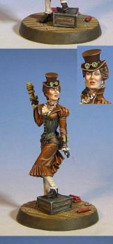 Steampunk Jen Haley by Bren